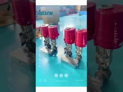 Электрический высокотемпературный трехходовой керамический клапан