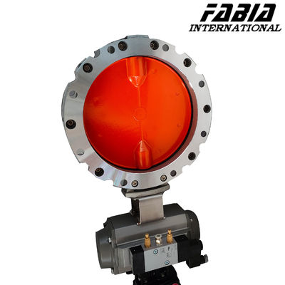 aluminum alloy Powder dust Butterfly Valve wafer type Dust-Tight Design for Mining and Cement Production