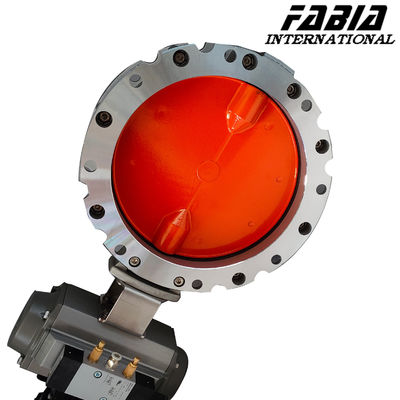 aluminum alloy Powder dust Butterfly Valve wafer type Dust-Tight Design for Mining and Cement Production