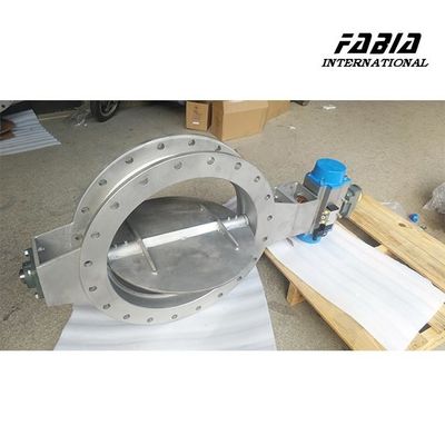 Explosion Proof Pneumatic DNV Valve Good Security Performance For Paper And Powder Industry