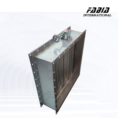 500*500 Stainless Steel Louver Valve Precise Flow Control For Dust Collection And Filtration Systems