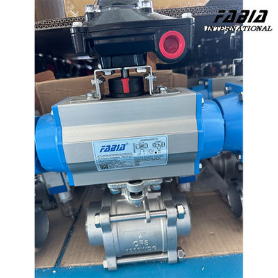 Pneumatic Air Control Valve Butt-Weld Air Ball Valve Control Valve Versatile Applications