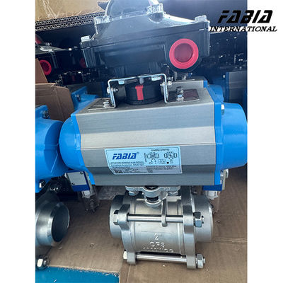 Pneumatic Air Control Valve Butt-Weld Air Ball Valve Control Valve Versatile Applications