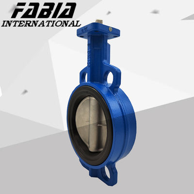 Настраиваемая электрическая работа WCB Butterfly Valve Wafer Soft Seat Valve Для промышленной экономики