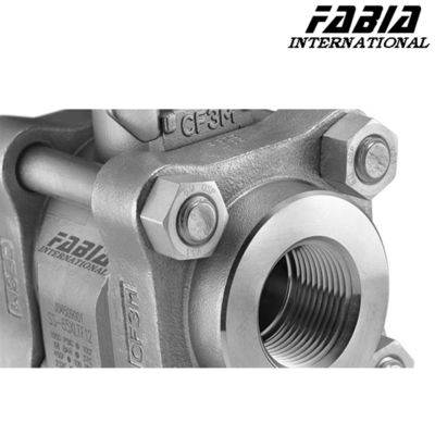 Stainless Steel Ball Valve Three-Piece Ball Valve High Pressure Resistance For Oil and Gas Industry