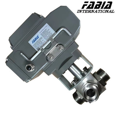 Screwed Connection Electric High Pressure  Ball Valve Hard Seal Ball Valve