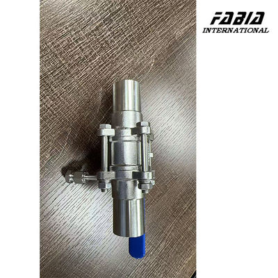 Manual Three-piece Ball Valve With Purge Port For Purging Reaction Vessels