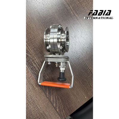 PTFE / EPDM герметик высокое давление KF100 высокий вакуумный бабочек клапан для ручной работы Научно-исследовательские инструменты