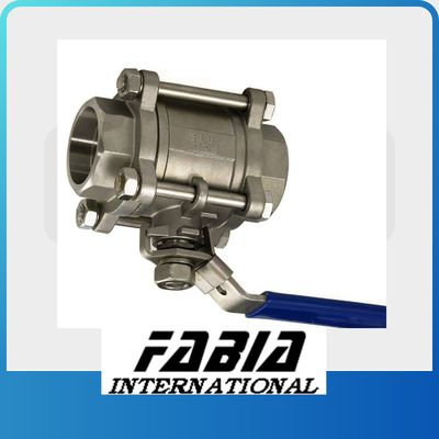 Fabia 1/2'' 2 Way  Ball Valve Electric Adjustalbe Type Stainless Steel L-Port